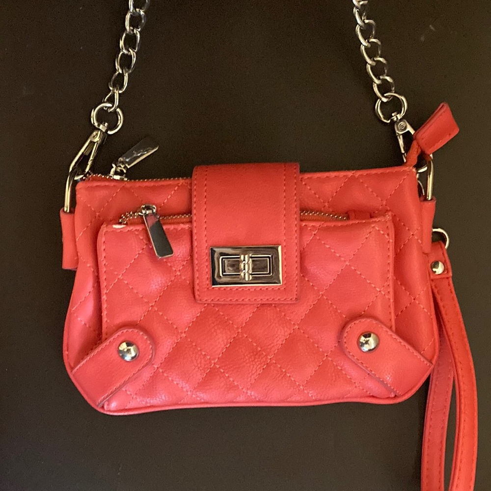 hot pink crossbody bag